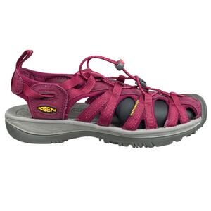 Keen Women’s Whisper Beet Red Hiking Trail Sandal Size US 9